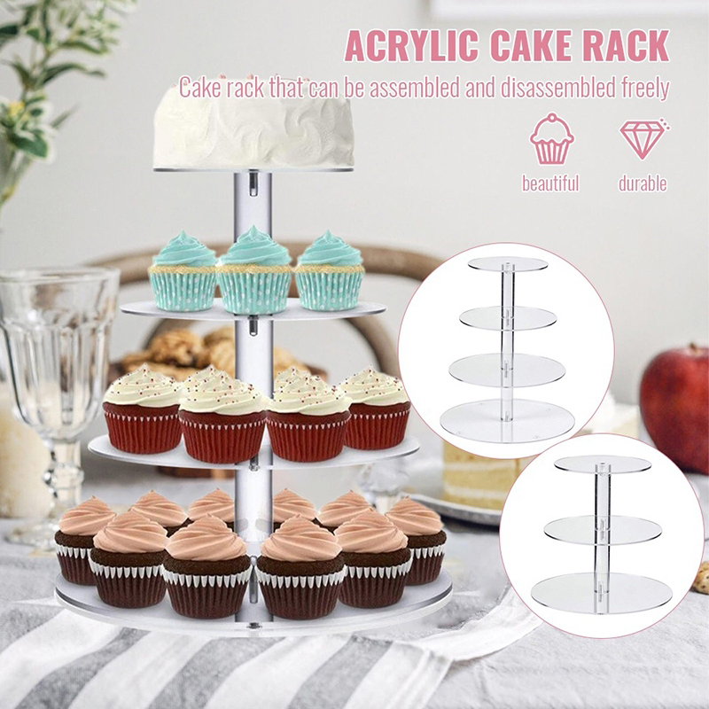 1 adet 3/4/5 katmanlı akrilik  - Cupcake Stand Tier incelemesi ve fiyatı