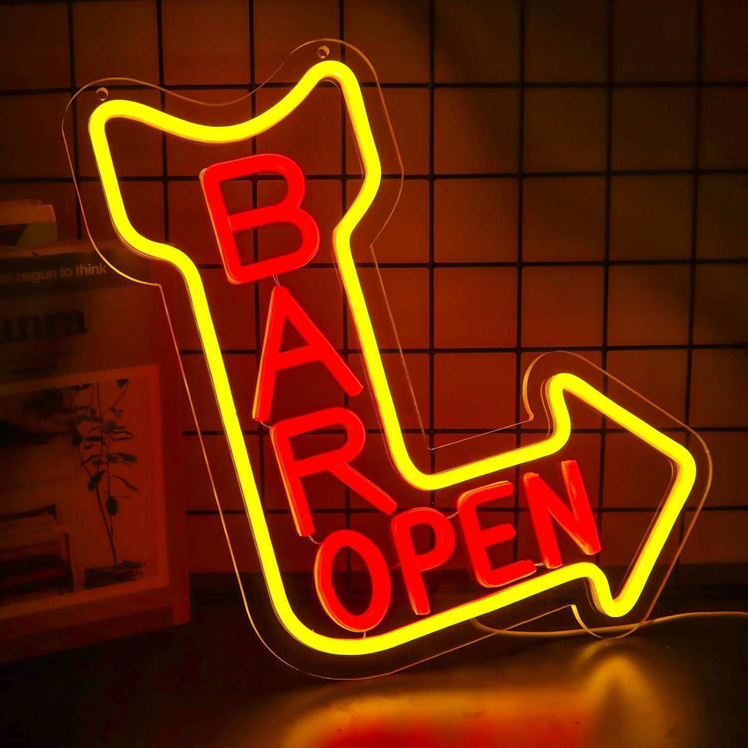 Bar Açık Neon Tabela Açık USB  - Neon Sign Party incelemesi ve fiyatı