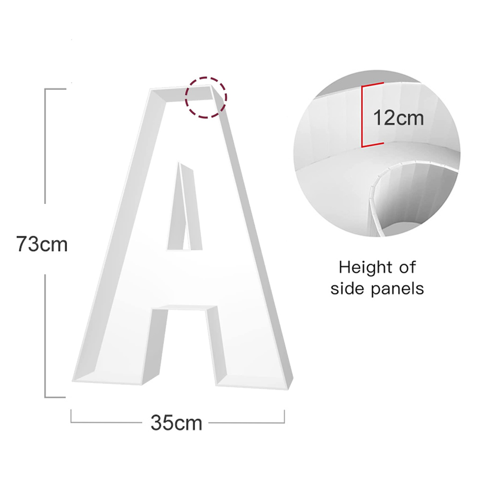 73cm Harf Balonları Çerçeveli  - Event Z incelemesi ve fiyatı