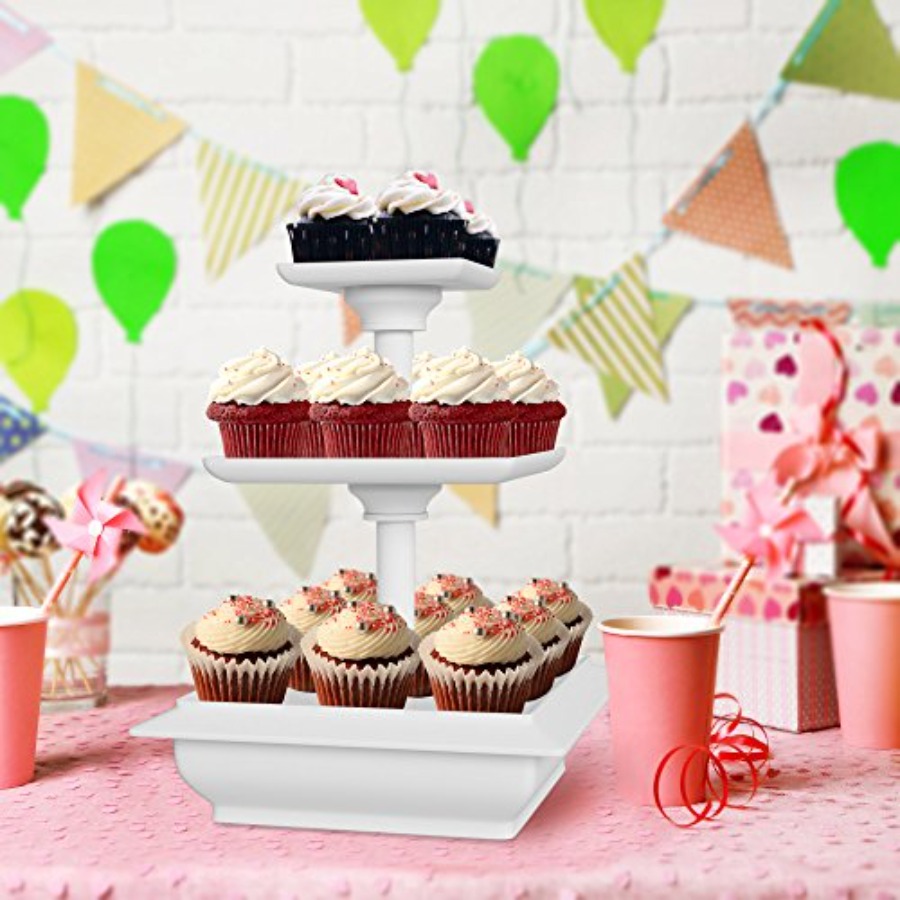 3 Katlı Cupcake Standı - Doğum - Cupcake Stand Tier incelemesi ve fiyatı